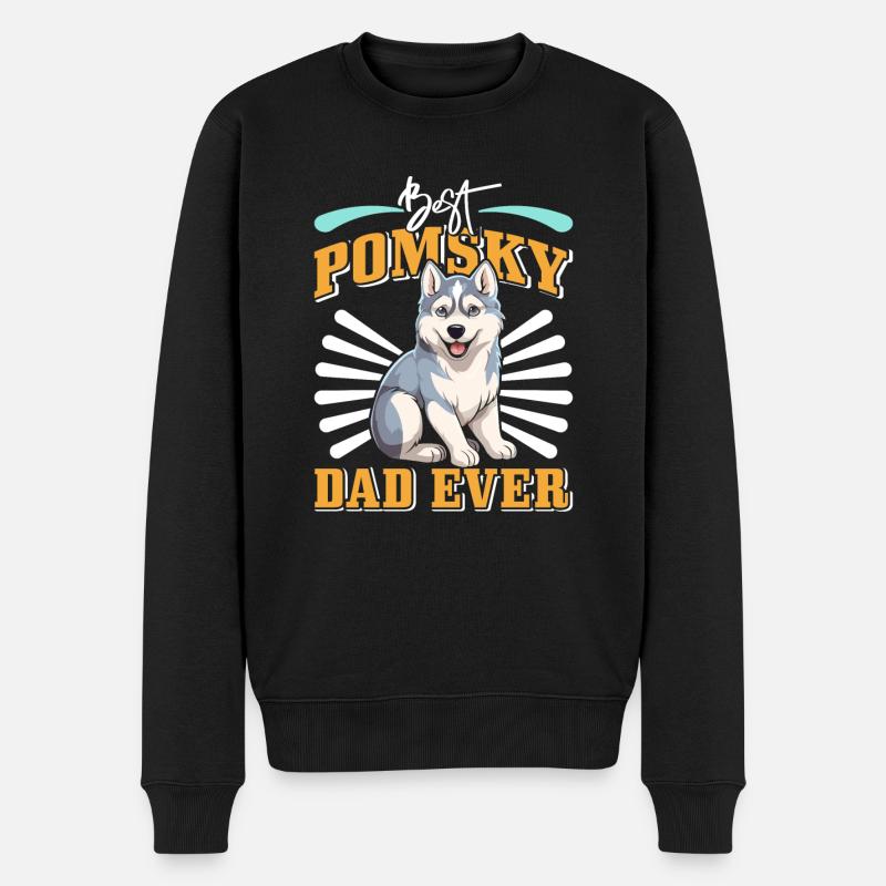 Chien disant chien chien - Pull Premium bio Homme - noir