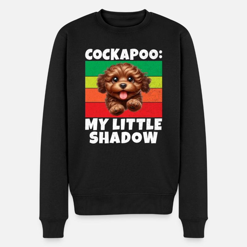 Cockapoo Gifts - Männer Premium Bio Pullover - Schwarz
