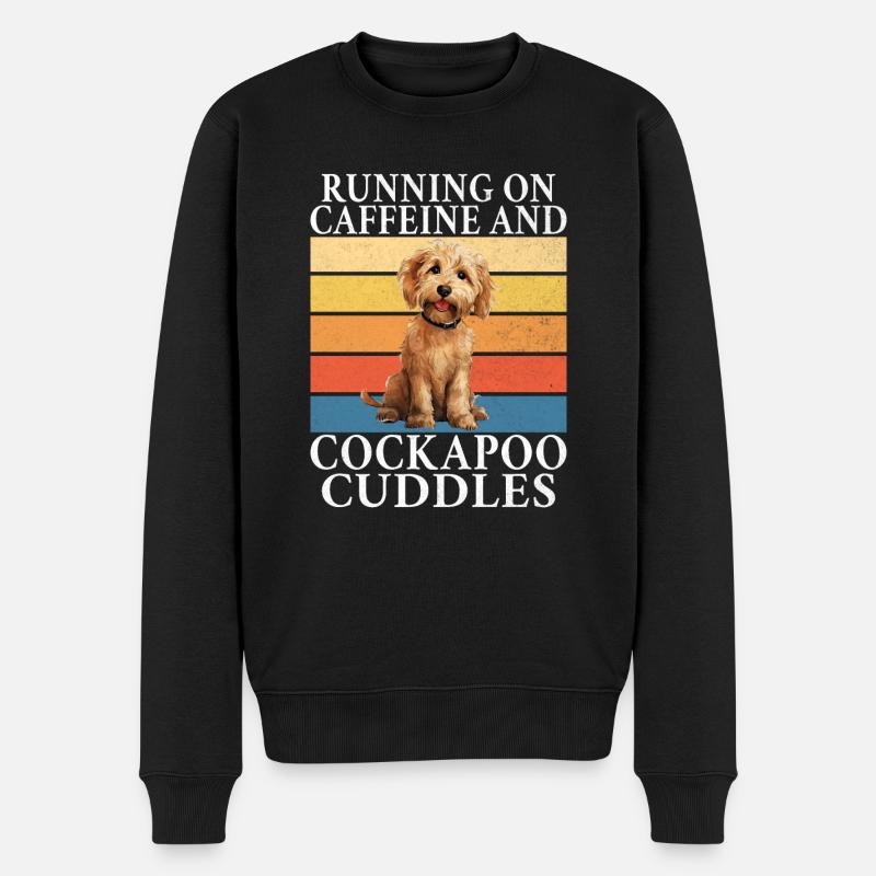 Cockapoo Gifts - Men's Premium Organic Jumper - black