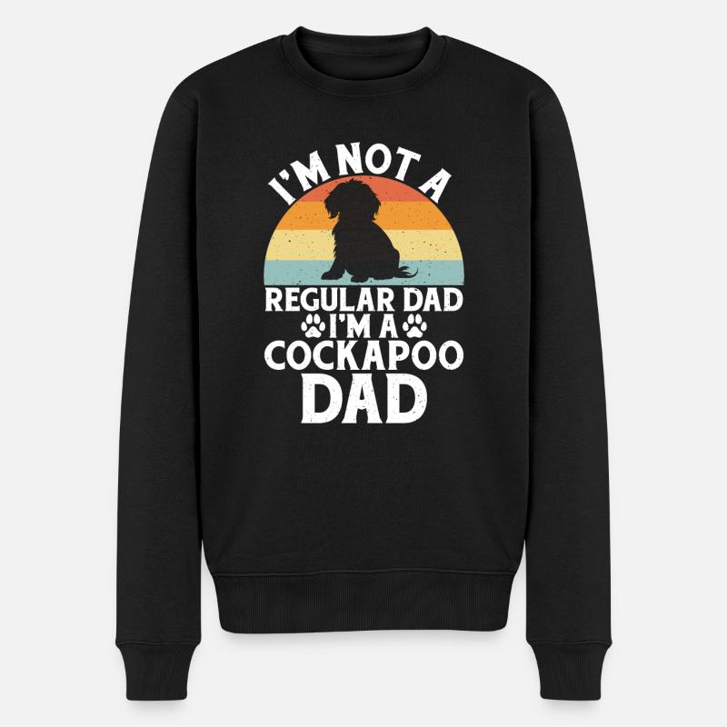 Prezenty Cockapoo - Ekologiczna męska bluza Premium - czarny