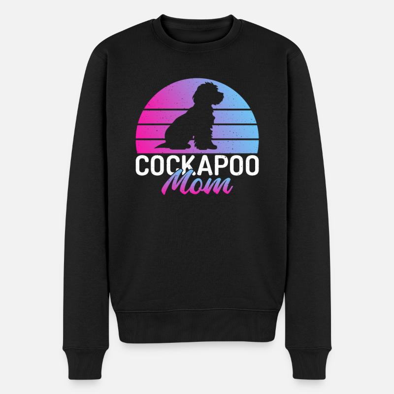 Cockapoo Gifts - Männer Premium Bio Pullover - Schwarz