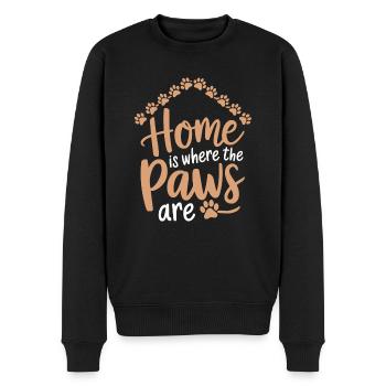 Héros du refuge pour animaux Freiwillige Tierrettung - Pull Premium bio Homme - noir - Devant - Nico (187cm)
