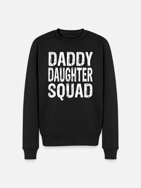 Daddy Daughter Squad - Men's Premium Organic Jumper - black