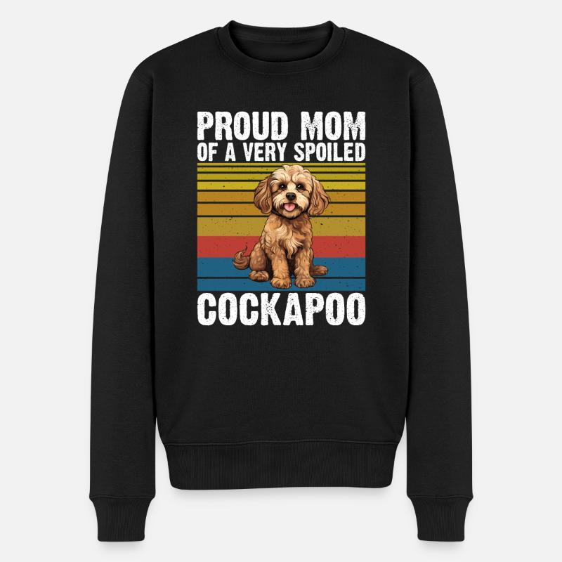 Cockapoo Gifts - Men's Premium Organic Jumper - black