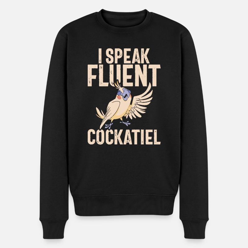 Cadeaux de calopsitte - Pull Premium bio Homme - noir