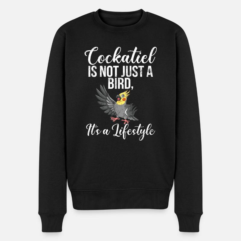 Cadeaux de calopsitte - Pull Premium bio Homme - noir