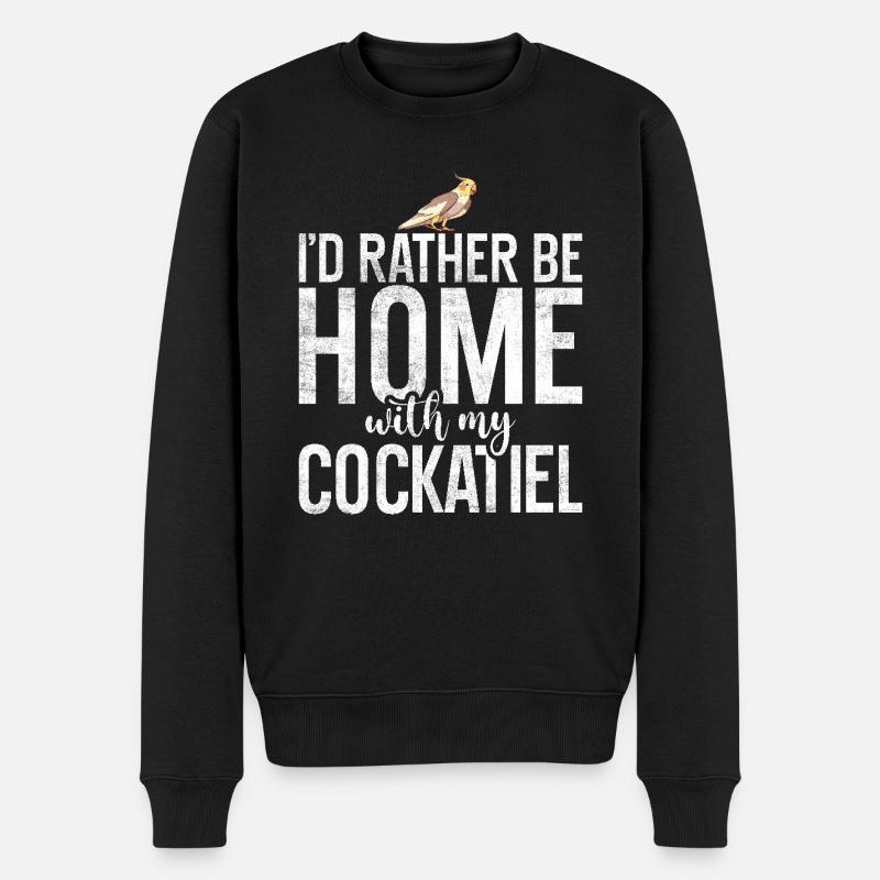 Cadeaux de calopsitte - Pull Premium bio Homme - noir