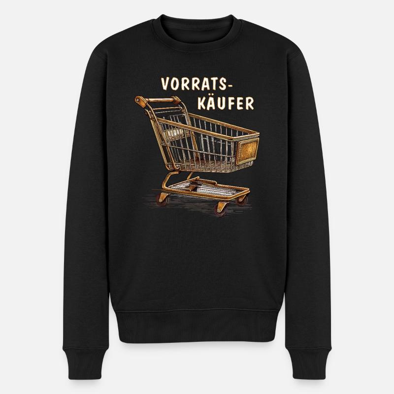 PANIER D’ACHAT STOCK ACHETEUR - Pull Premium bio Homme - noir