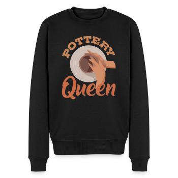 Lustiges Töpfer Töpfern Geschenk Geschenkidee - Männer Premium Bio Pullover - Schwarz - Vorne - Nico (187cm)