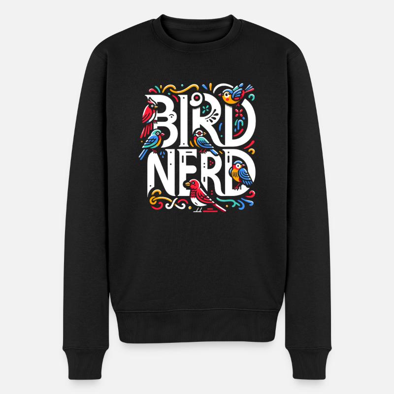 Bird Nerd Birdwatching Birder Birds Birdwatcher - Pull Premium bio Homme - noir