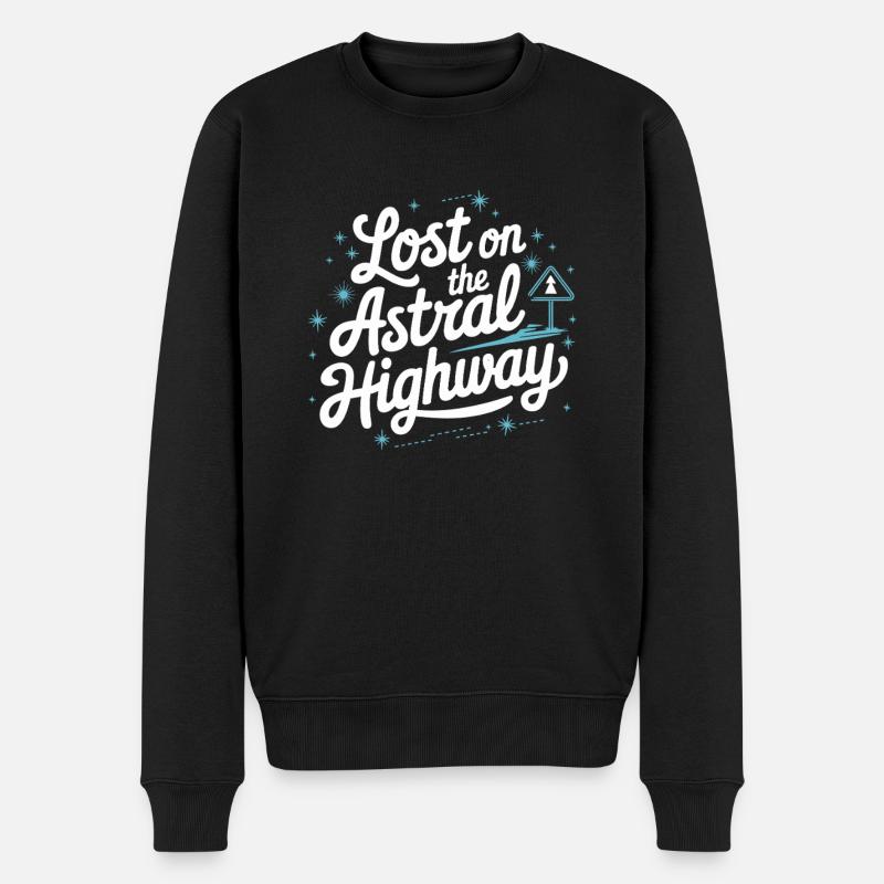 Astralprojektions-fans, Die Außerkörperlich - Männer Premium Bio Pullover - Schwarz