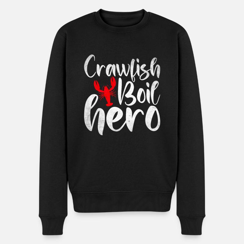 Cadeaux d’écrevisses - Pull Premium bio Homme - noir