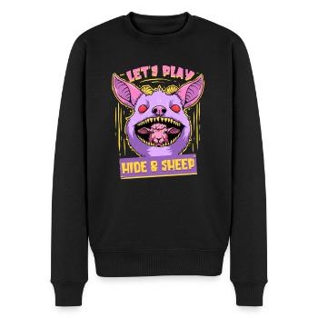 Chupacabra Kryptid Kryptozoologie - Männer Premium Bio Pullover - Schwarz - Vorne - Nico (187cm)