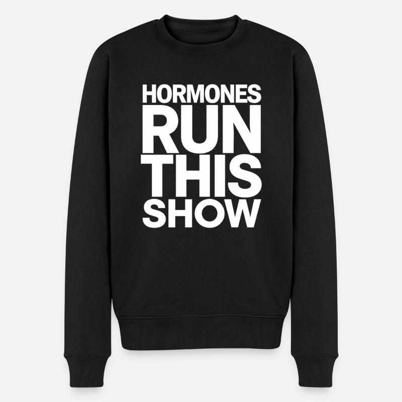 Science médicale pour l’endocrinologie - Pull Premium bio Homme - noir
