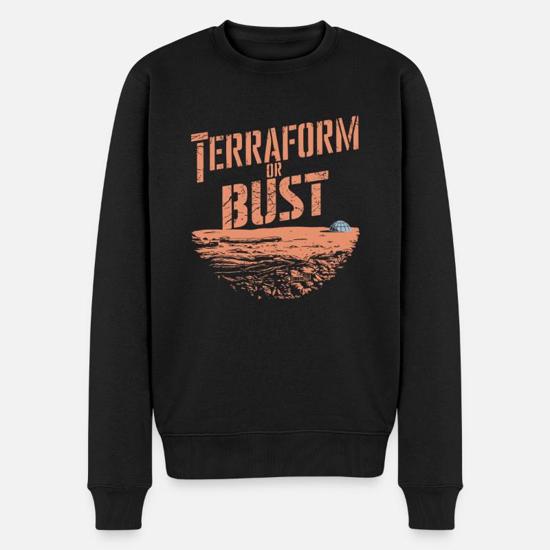 Astrobiologie Exploration spatiale Extraterrestre - Pull Premium bio Homme - noir