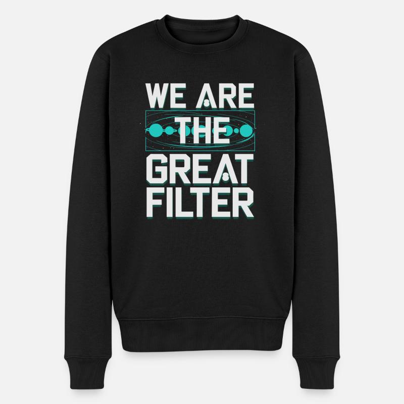 Astrobiologie Exploration spatiale Extraterrestre - Pull Premium bio Homme - noir