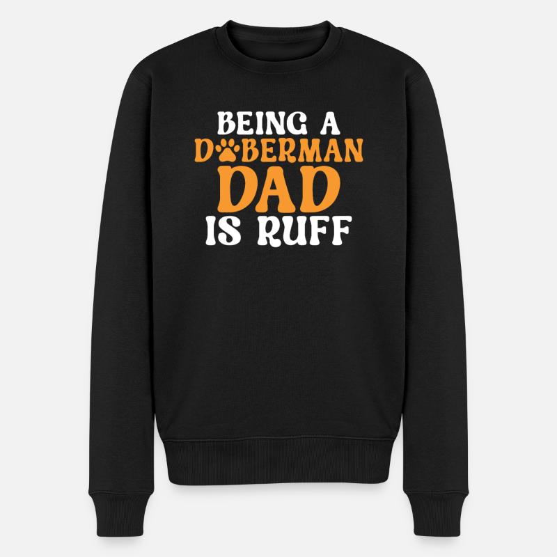Cadeaux Doberman - Pull Premium bio Homme - noir