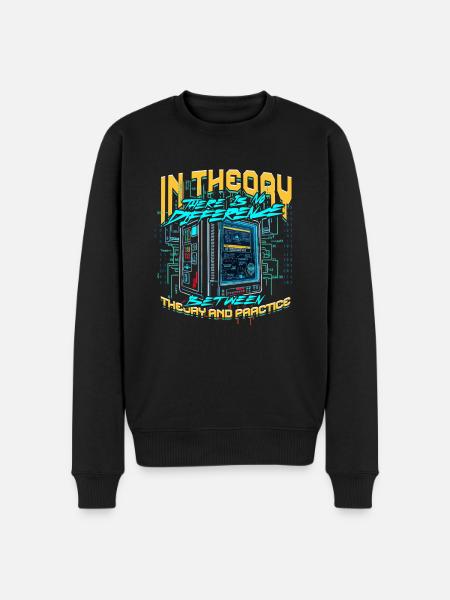 Theoretical Computer Scientist - Männer Premium Bio Pullover - Schwarz