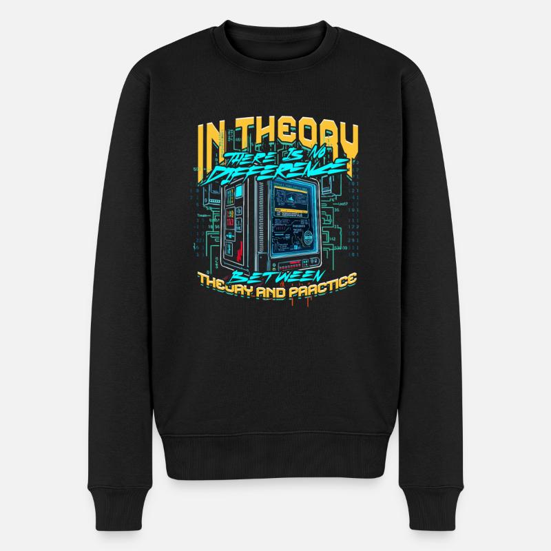 Theoretical Computer Scientist - Männer Premium Bio Pullover - Schwarz