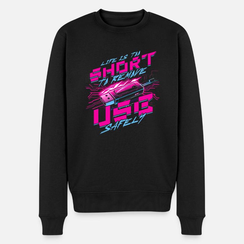 Theoretical Computer Scientist - Männer Premium Bio Pullover - Schwarz