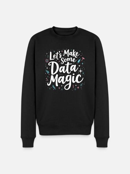 Data Analyst Big Data Specialist Business - Men's Premium Organic Jumper - black