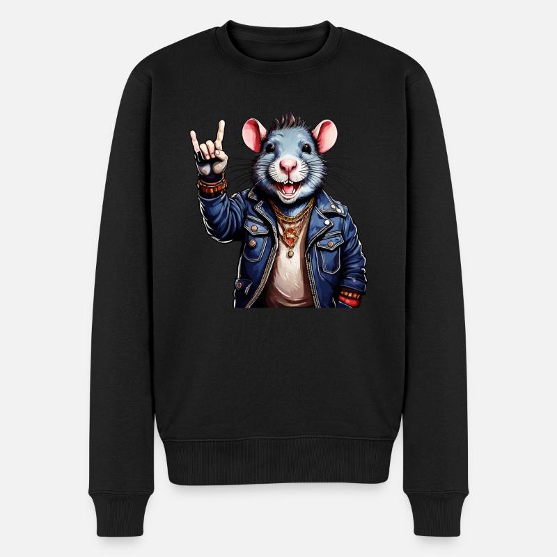 RAT - Pull Premium bio Homme - noir