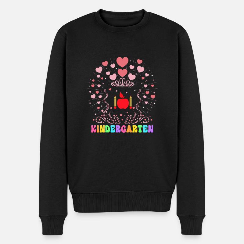 Élèves de l’école maternelle Valentine’s - Pull Premium bio Homme - noir