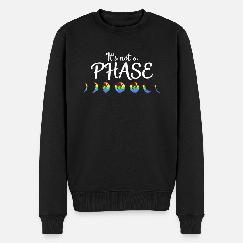 Sympa « Contre le racisme » - Pull Premium bio Homme - noir