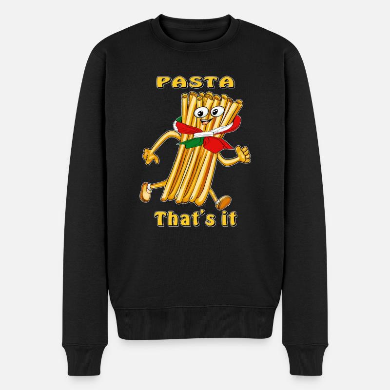 PÂTES C’est tout - Pull Premium bio Homme - noir