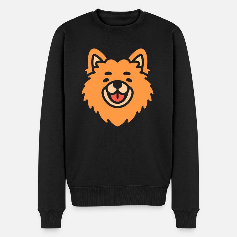 Eurasier - Männer Premium Bio Pullover - Schwarz