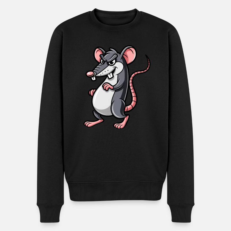 RAT Grimmig - Pull Premium bio Homme - noir