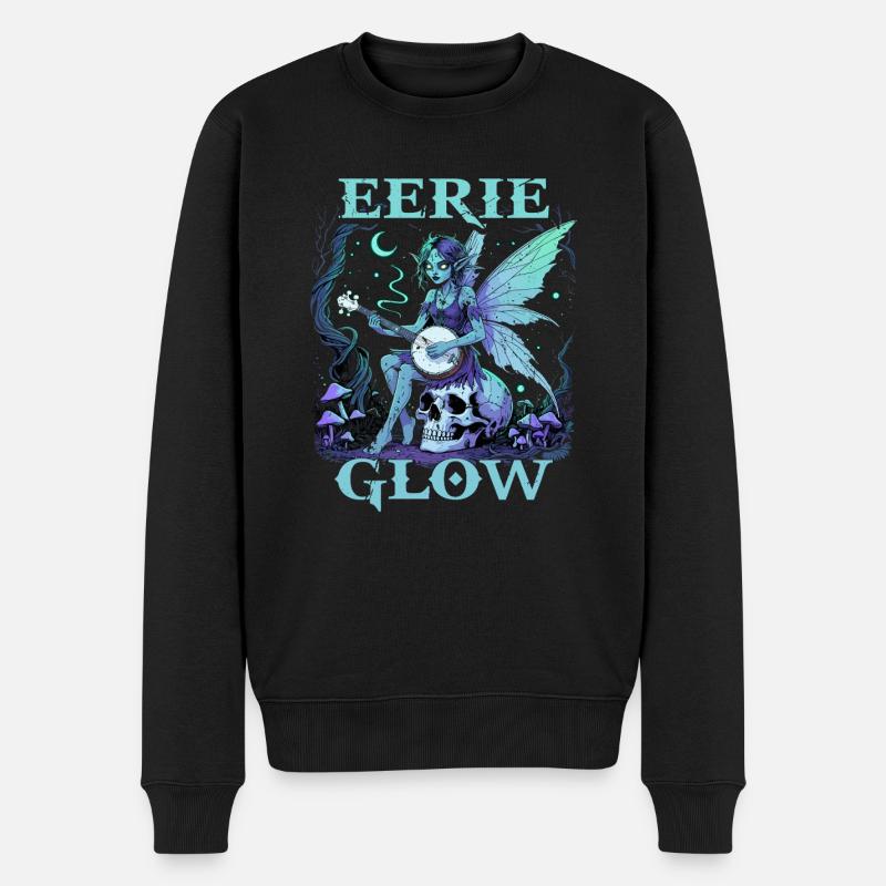 Fée Gothique - Pull Premium bio Homme - noir