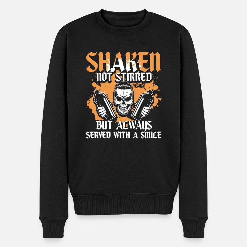 Bartender Bartender Bartending - Men's Premium Organic Jumper - black