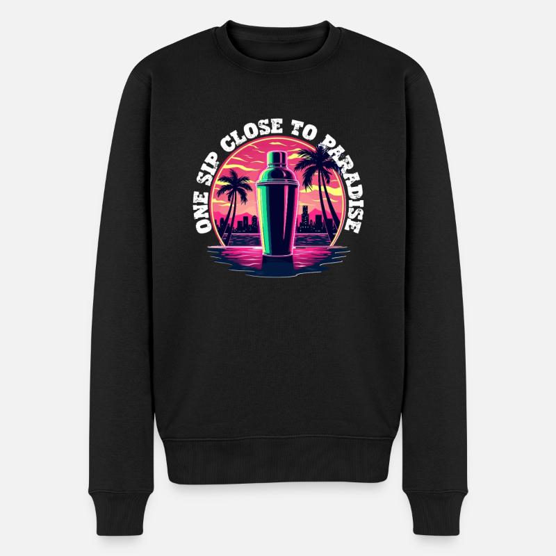 Bartender Bartender Bartending - Men's Premium Organic Jumper - black