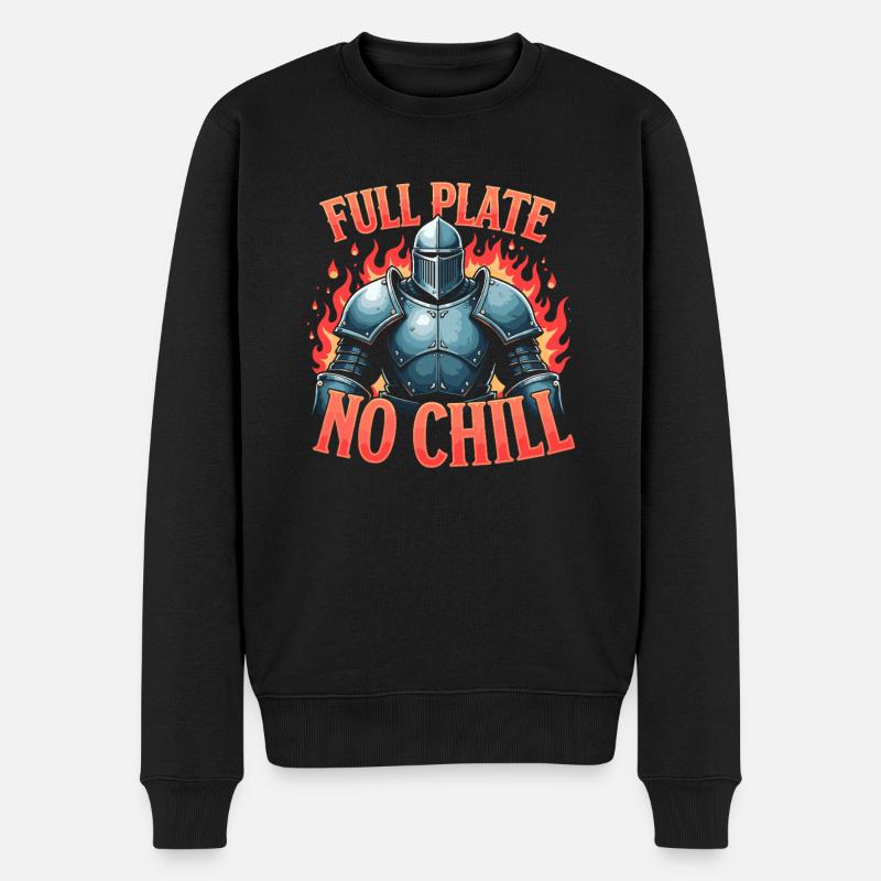 Larp Live-action-rollenspiel-spiel Fantasy Combat - Männer Premium Bio Pullover - Schwarz