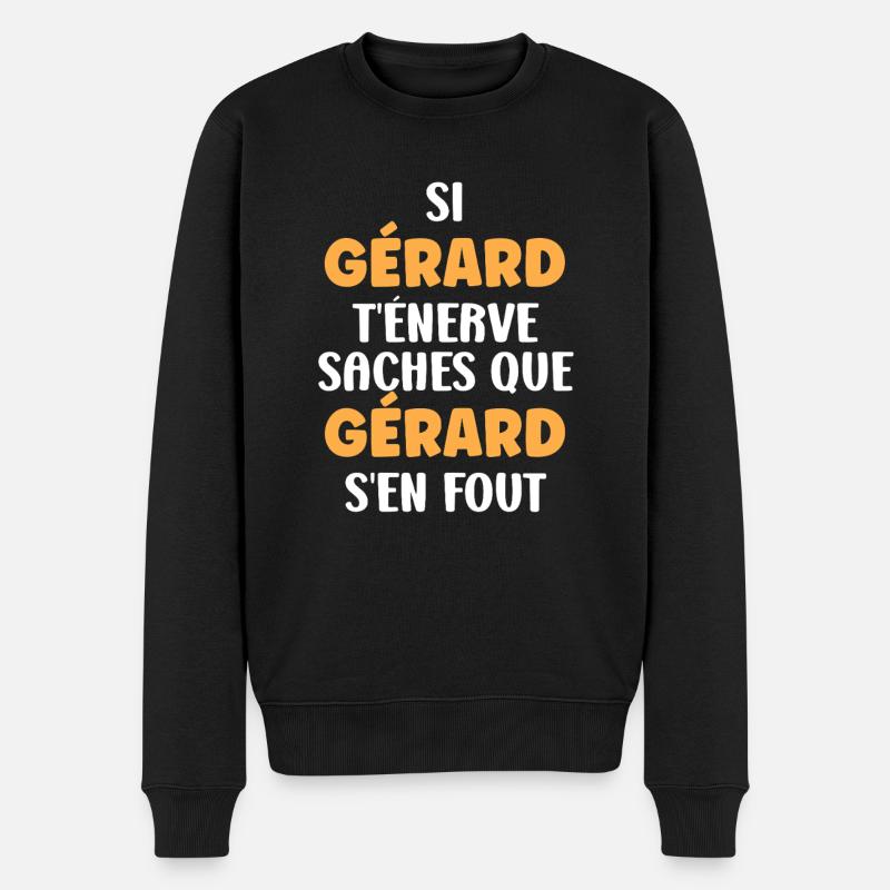 Gerard - Pull Premium bio Homme - noir