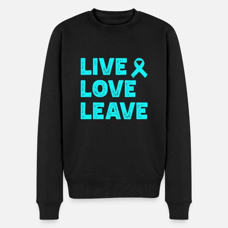 Angststörung Anxiety disorder - Männer Premium Bio Pullover - Schwarz