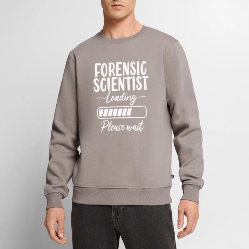 Forensic Science Loading Forensic Scientist Männer Premium Bio Pullover