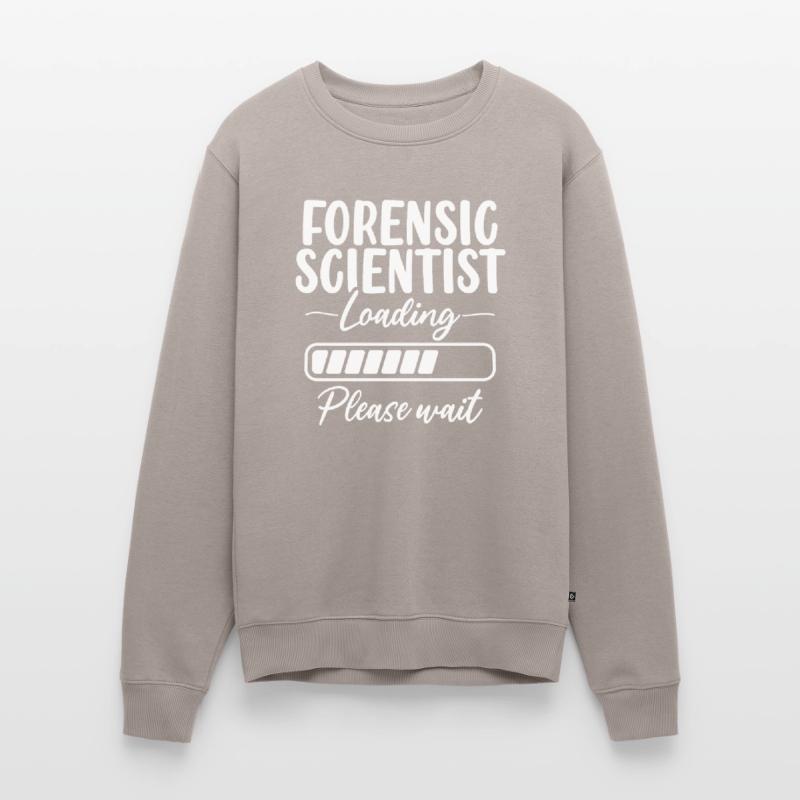 Forensic Science Loading Forensic Scientist Männer Premium Bio Pullover