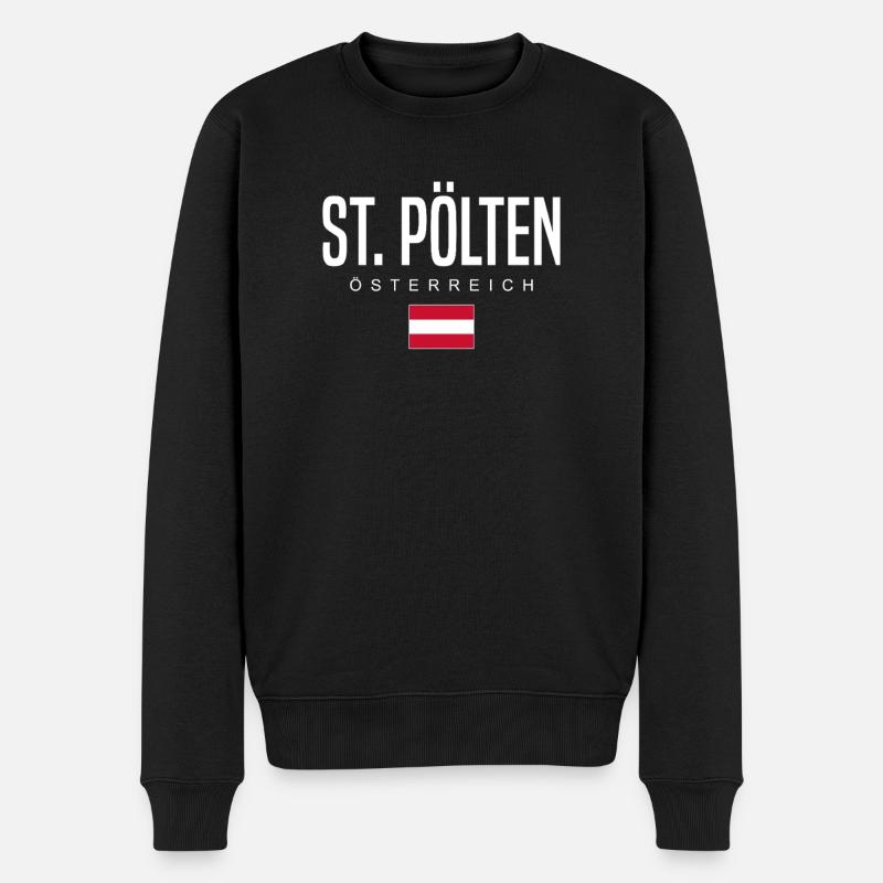 Sankt Pölten, Autriche - Pull Premium bio Homme - noir