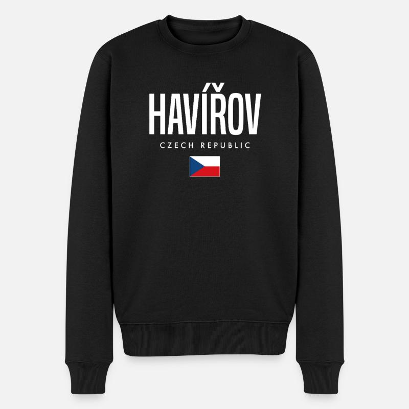 Havirov Tschechien - Männer Premium Bio Pullover - Schwarz