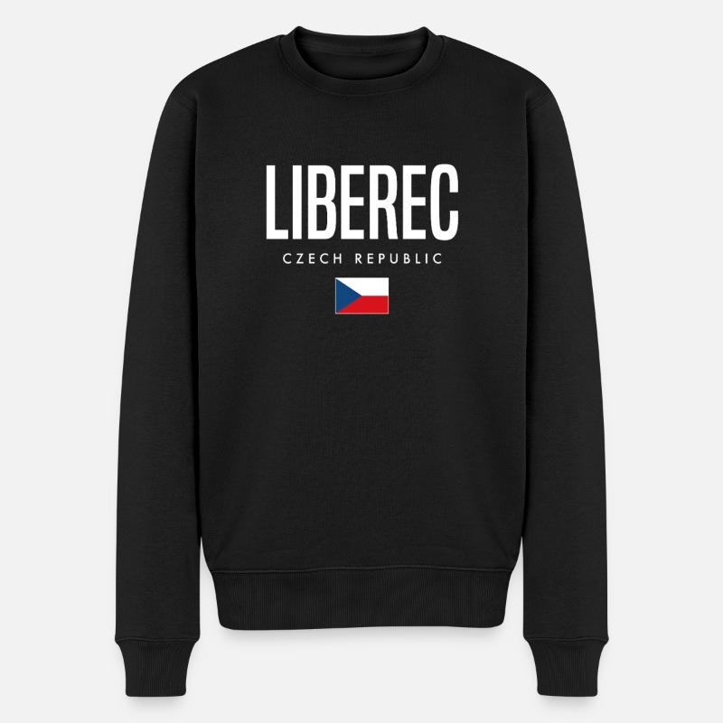 Liberec, République tchèque - Pull Premium bio Homme - noir