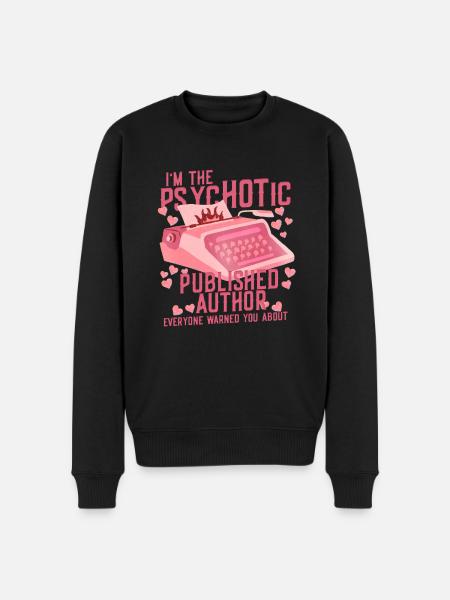 Autor Autoren - Männer Premium Bio Pullover - Schwarz