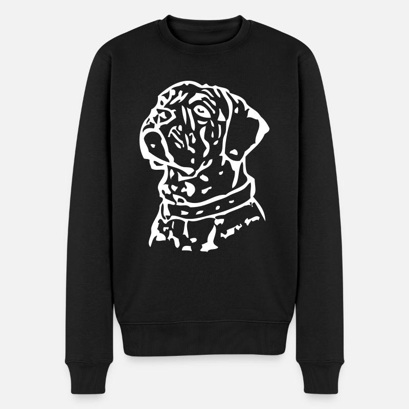 canecorso02 - Pull Premium bio Homme - noir