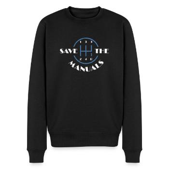 Speichern Sie die Handbücher Shirt Schaltgetriebe Auto Tsh - Männer Premium Bio Pullover - Schwarz - Vorne - Nico (187cm)