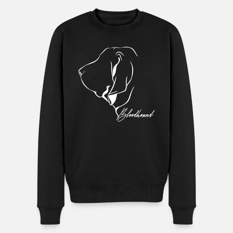 BLOODHOUND Profil Chiens Wilsigns - Pull Premium bio Homme - noir