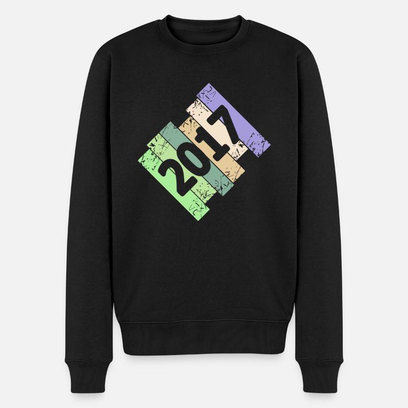 Année 2017 - Pull Premium bio Homme - noir