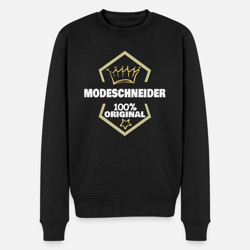 Travail Mode Tailleur - Pull Premium bio Homme - noir
