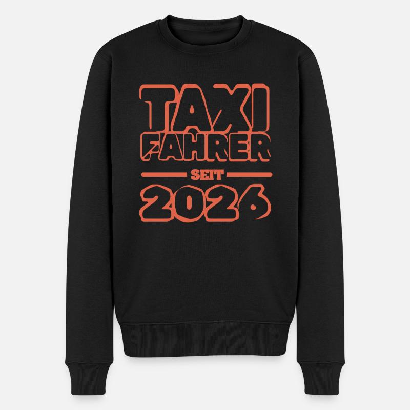 2026 2026 - Männer Premium Bio Pullover - Schwarz