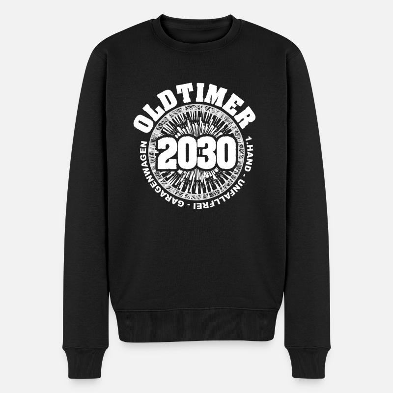 2030 sans accident - Pull Premium bio Homme - noir